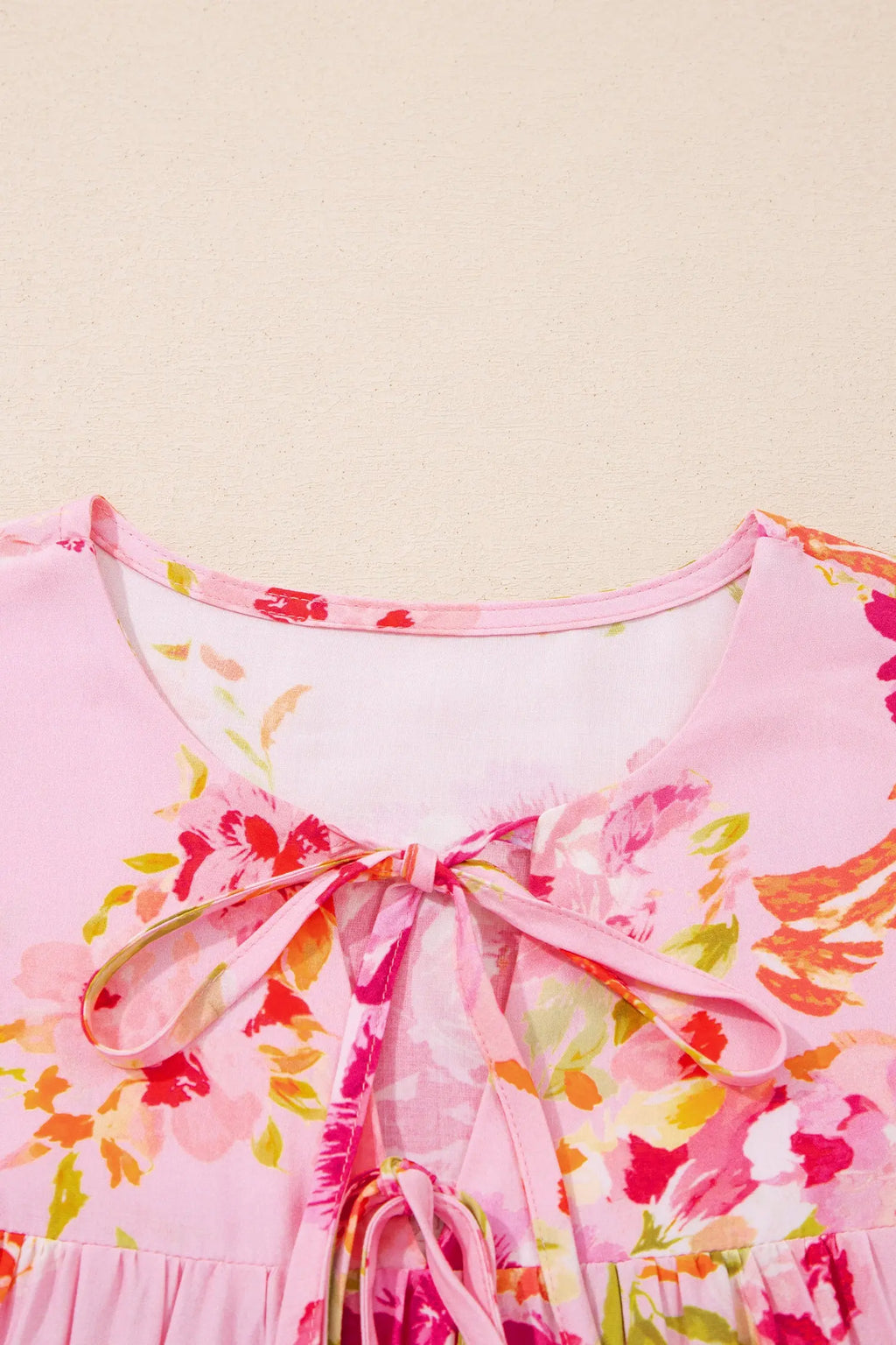 blouse fleurie rose Dear-Lover Dropshipping