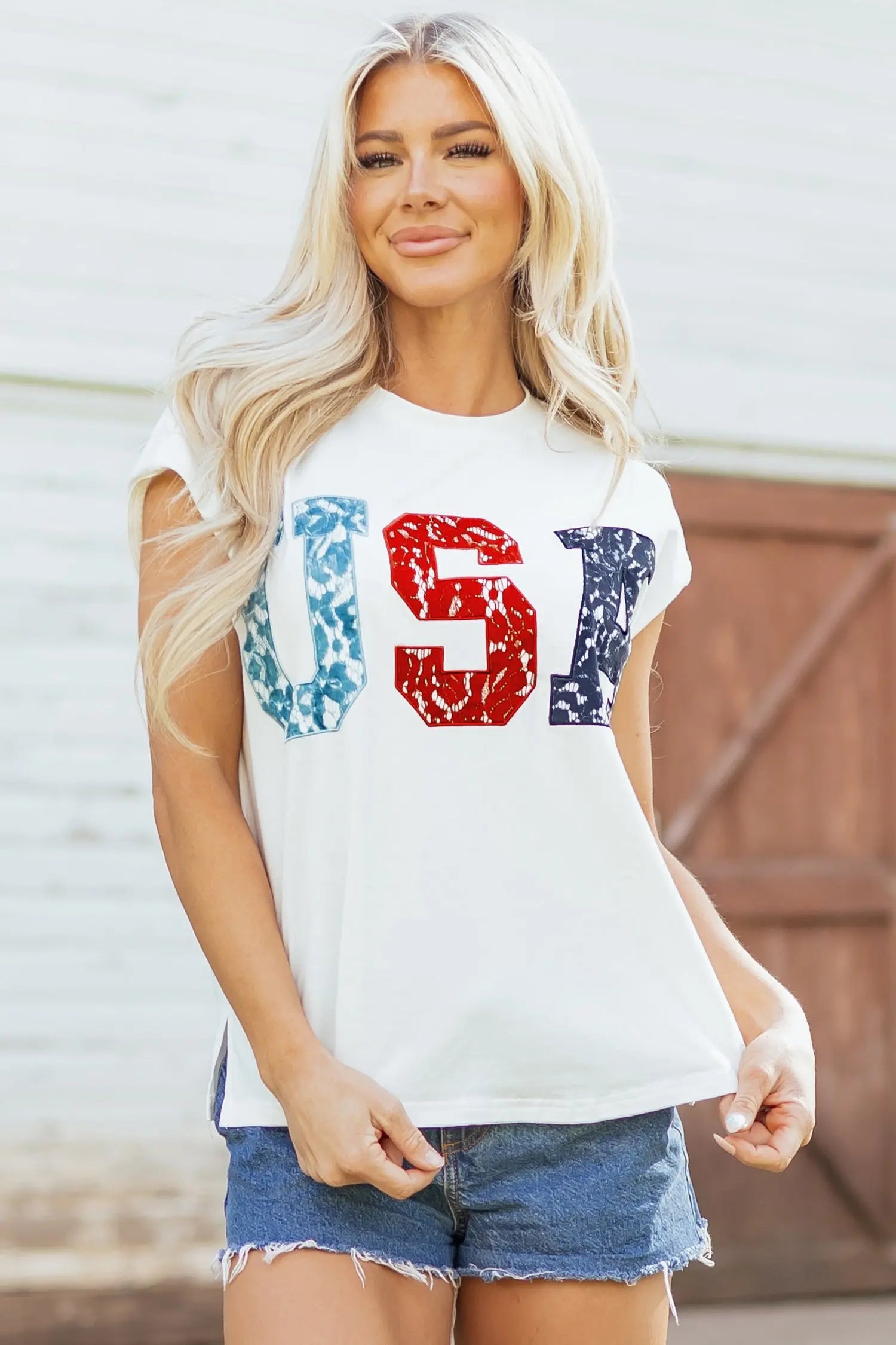 T-shirt  color block Dear-Lover Dropshipping