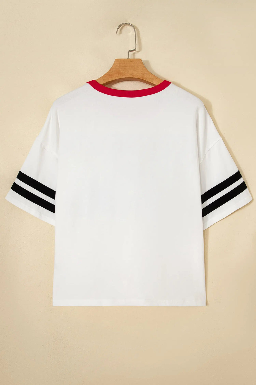 t-shirt varsity blanc Dear-Lover Dropshipping