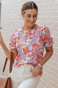 blouse fleurie multicolore Dear-Lover Dropshipping