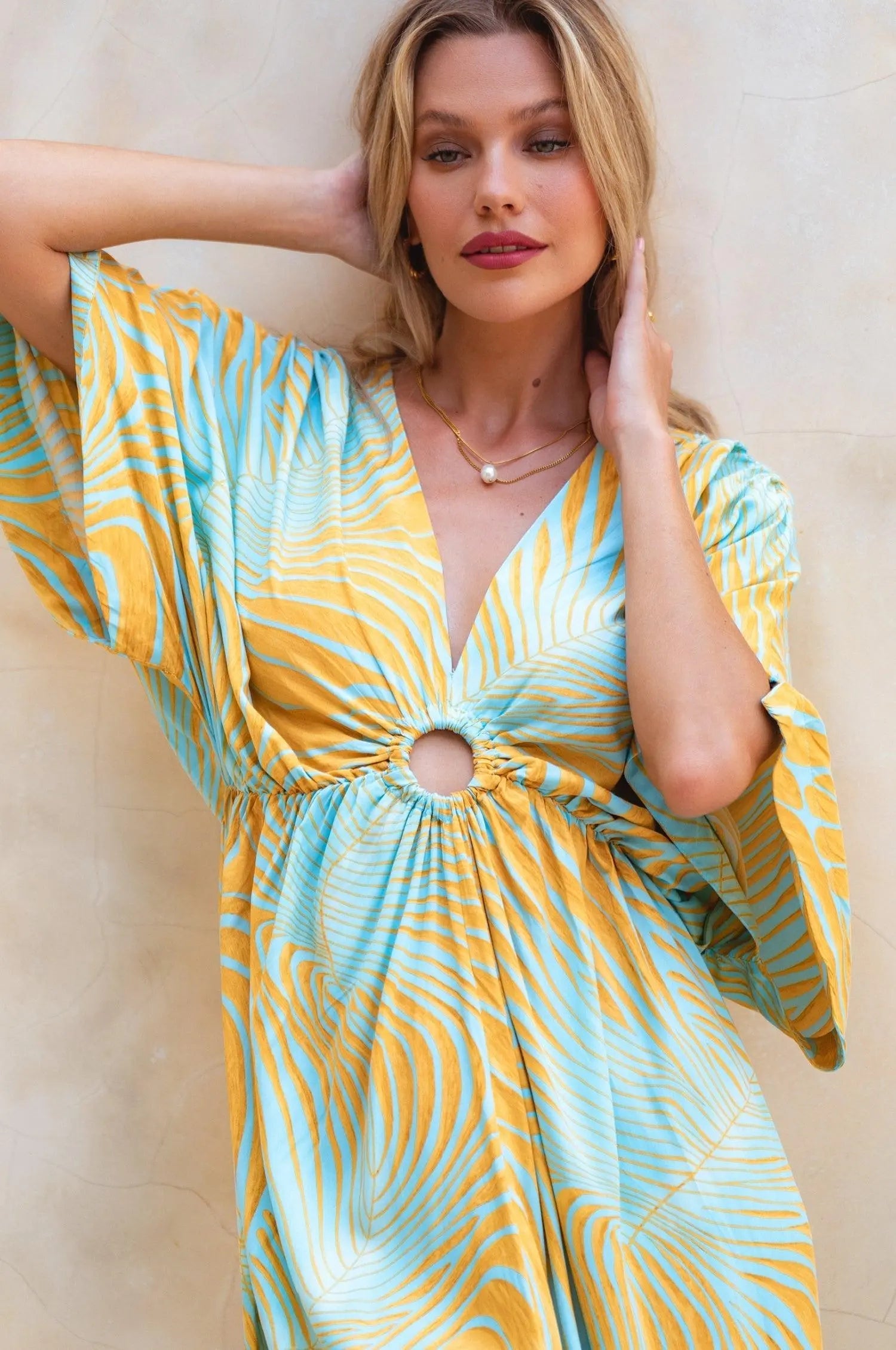 Elena Bohemian Gown Dress (Sale)-2