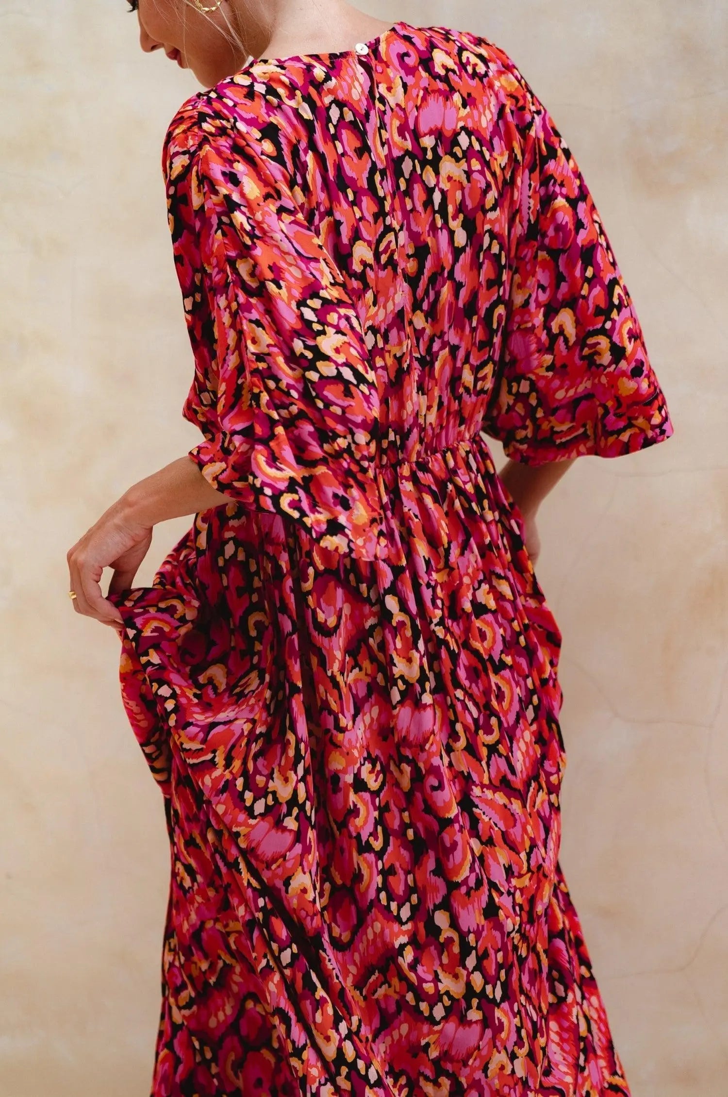 Elena Bohemian Gown Dress (Sale)-3