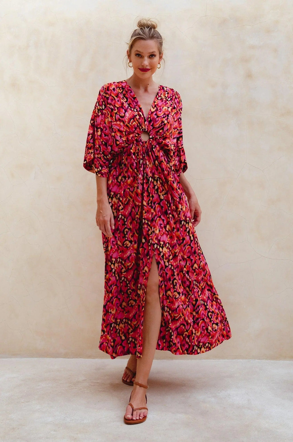 Elena Bohemian Gown Dress (Sale)-1