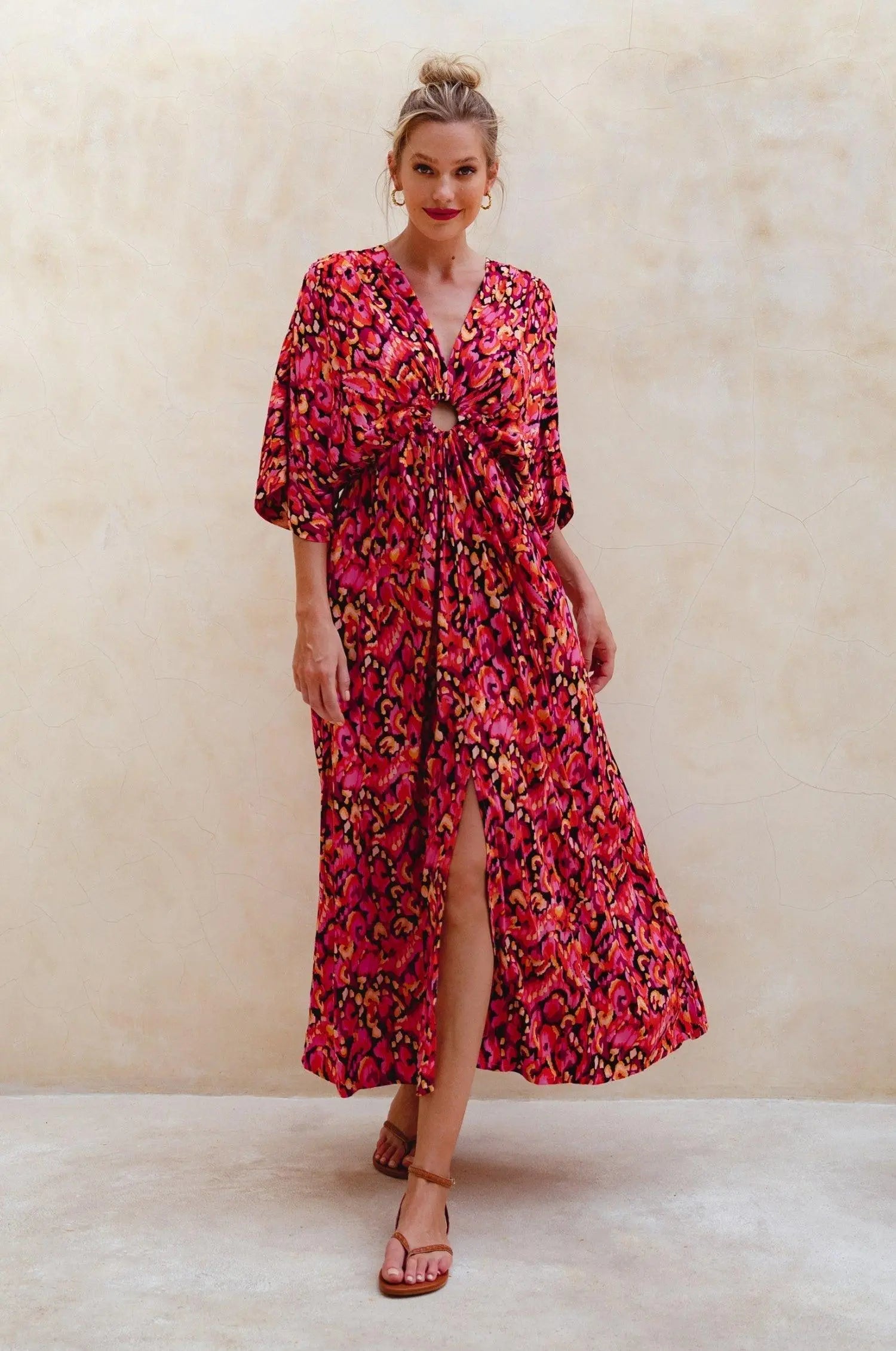 Elena Bohemian Gown Dress (Sale)-1