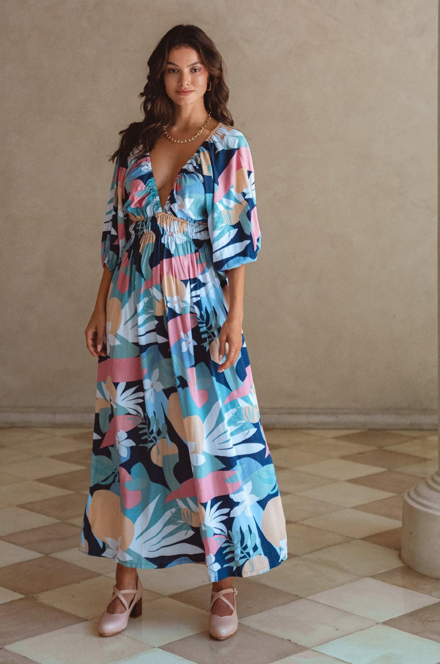 Kezas Maxi Dress-5