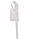 Robe bohème verte claire à broderies florales, manches courtes, taille élastiquée, style féminin élégant