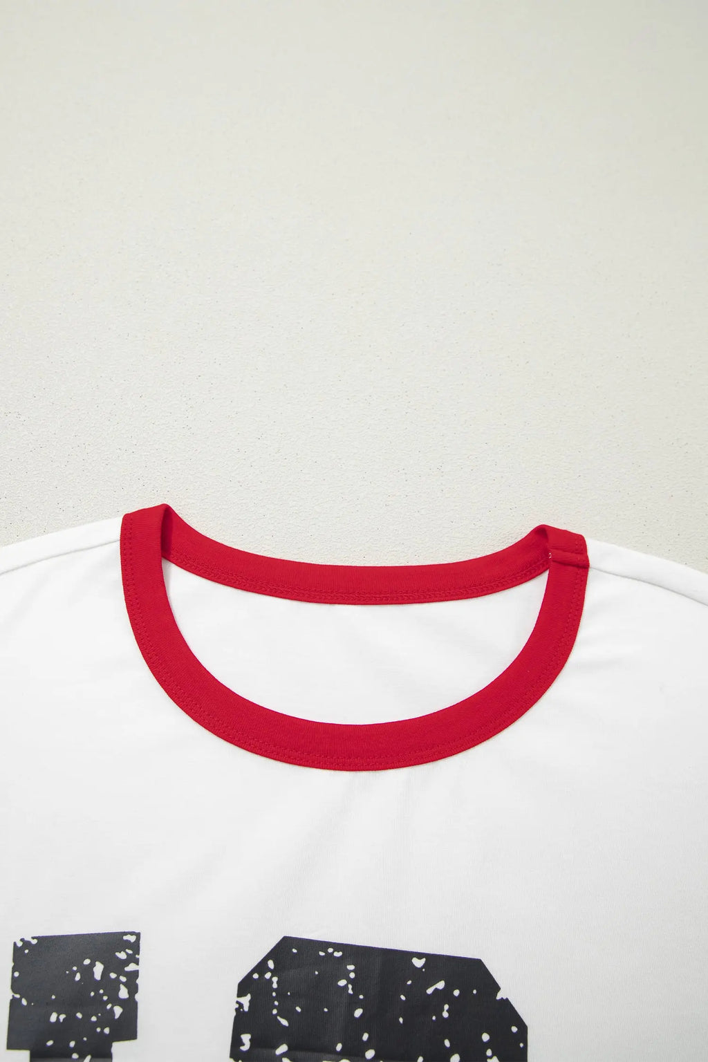 t-shirt varsity blanc Dear-Lover Dropshipping