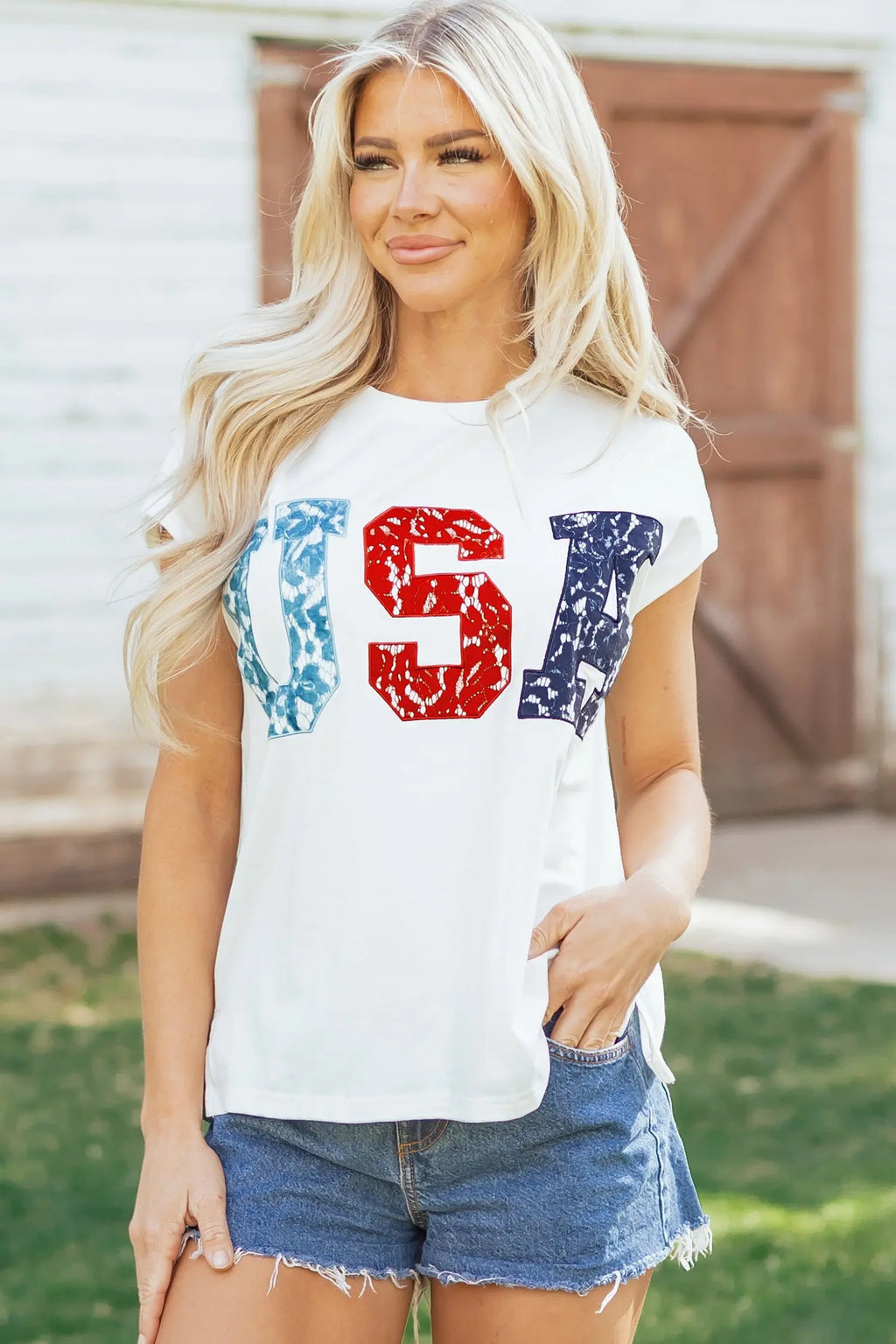 T-shirt  color block Dear-Lover Dropshipping