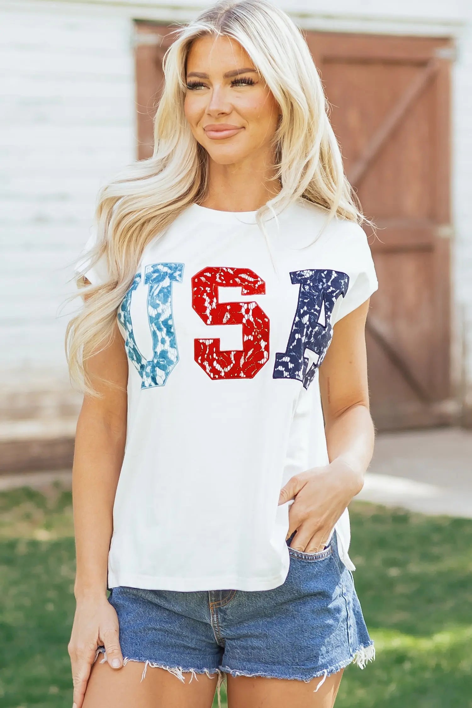 T-shirt  color block Dear-Lover Dropshipping