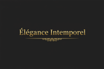 Logo Élégance Intemporel - Or & Noir