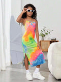 neon-splash-multicolor-tie-dye-spaghetti-midi-dressyooneck-8916477 - elegance intemporel